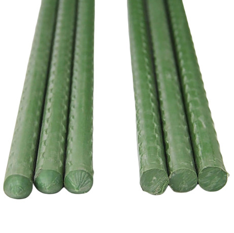 Greenhouse 20mm 6ft Tomato Plastic Coated Metal Garden Canes
