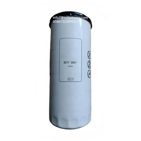 Standard Size Diesel Engine Fuel Filter With Sensor 02113831