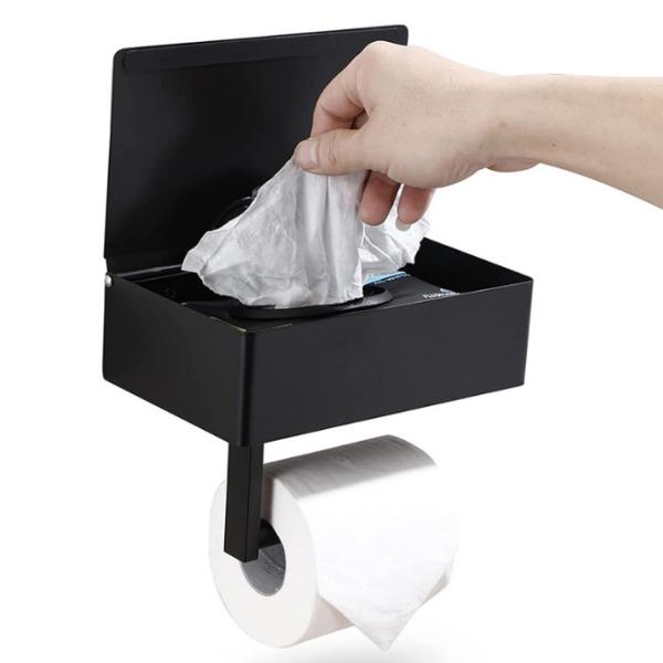 Wall Mounted Stainless Steel Toilet Paper Holder For Bathroom