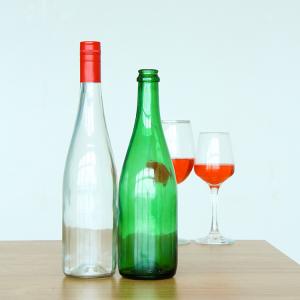 China OEM Frosted Borosilicate Glass Wine Bottle 75cl In Bulk on sale