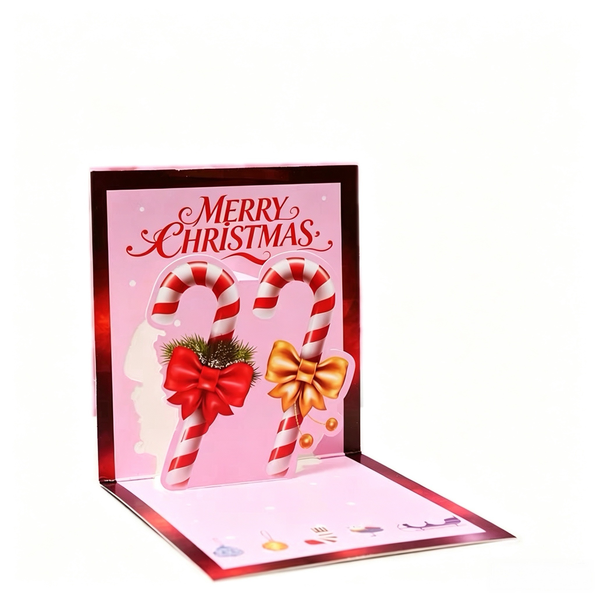 3D Pop Up Greeting Cards With Laser-Cut Designs For Holiday Celebrations