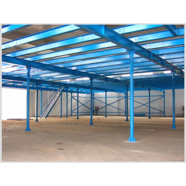 Steel Structure Platform Storage Systems Office Mezzanine Floors