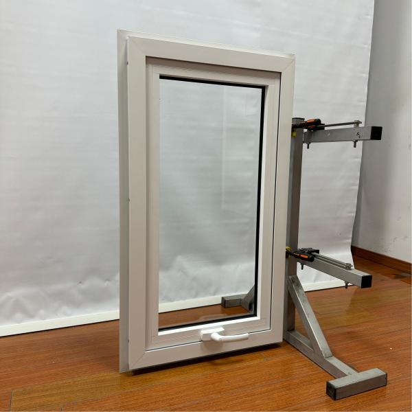 Double Tempered Glass Aluminium Awning Windows Customized Product