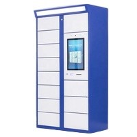 Central Control Keyless Electronic Parcel Locker For Supermarket