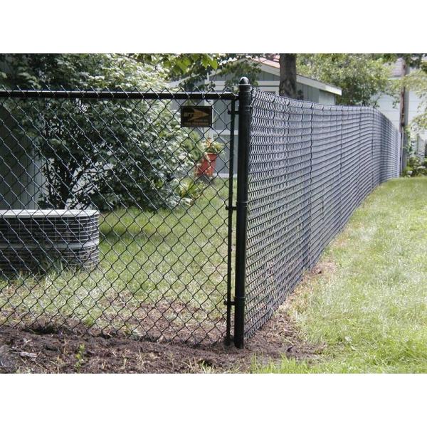 Hot Dipped Galvanized Black Chain Link Fence Cost 1.53m*10m*65mm*65mm*2.5mm