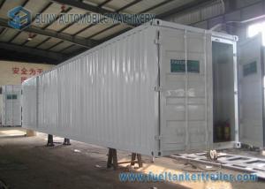 Cheap 50000 L Mobile Refuel Station Container , ISO 40FT Oil Storage Tank for sale