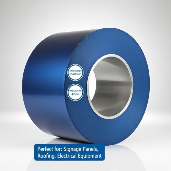 Tensile Strength≥140Nmm2 Color Coated Aluminum Coil Inner Diameter 405mm Perfect