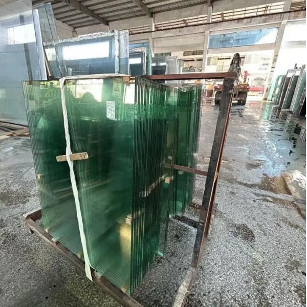 12+12+12mm Triple Tempered Laminated Bulletproof Glass Safety Skylight In Norway