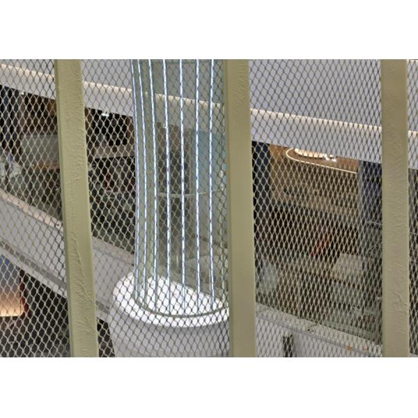 1.2mm 7*19 Wire Rope Mesh with 10*10mm Mesh Size for Decoration Fence