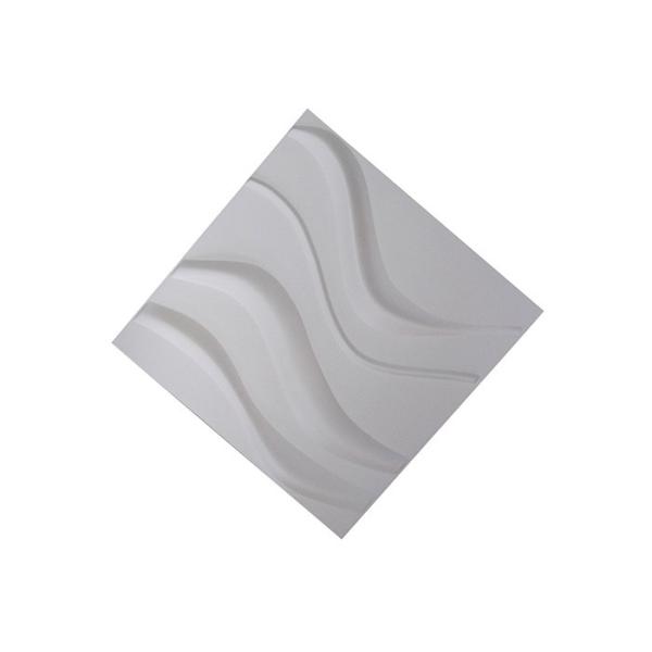 Thickness 1mm Decorative 3d Wall Panels PVC Flexilble Squre Shape