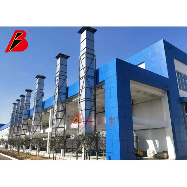 Train Flight Bzb Spray Booth with Big Fan Industrial Display