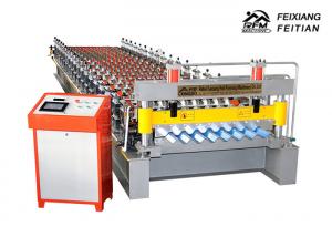 Industrial Wall Panel Roll Forming Machine , Pillar Design Roof Tile Roll Forming Machine