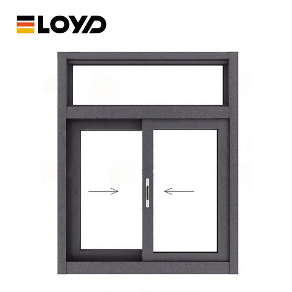 Home Sliding Glass Aluminium Windows Door Double Glazed 30PSF ODM
