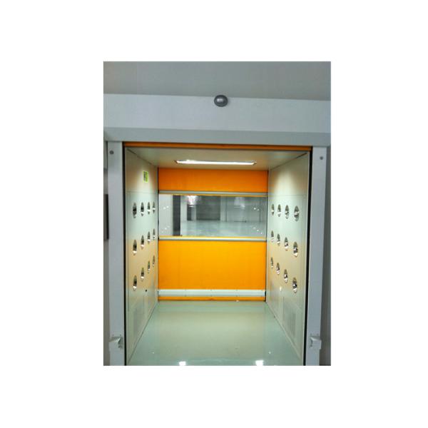 Air Shower Design PVC Roll Slide Door , Pharmaceutical Clean Room