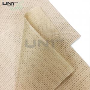 China Household Embossed Spunlace Nonwoven Fabric Bamboo Fiber Super Absorbent Cloth on sale