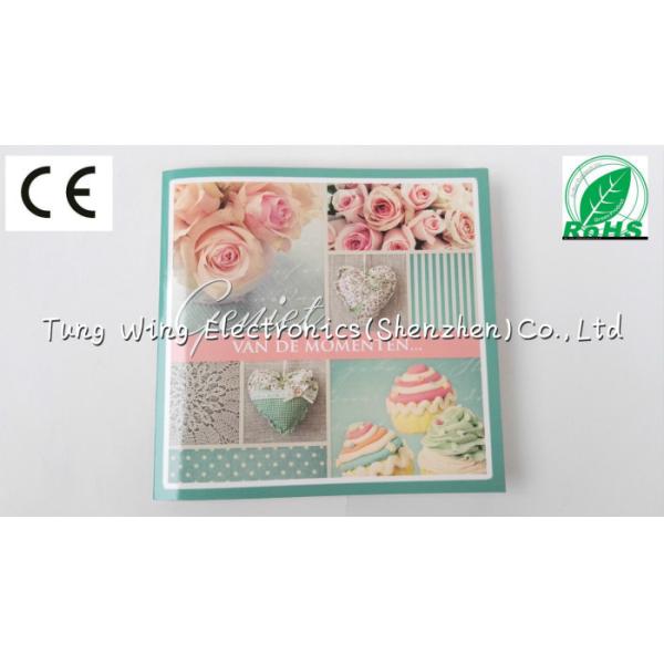 Festival Customized Musical Greeting Card , lovely music birthday card
