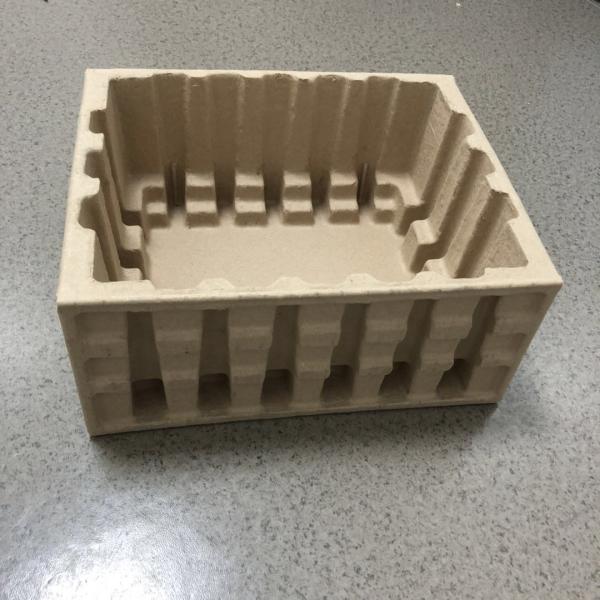 100% Recycled Molded Pulp Moulded Pulp Packaging For Printer Packaging