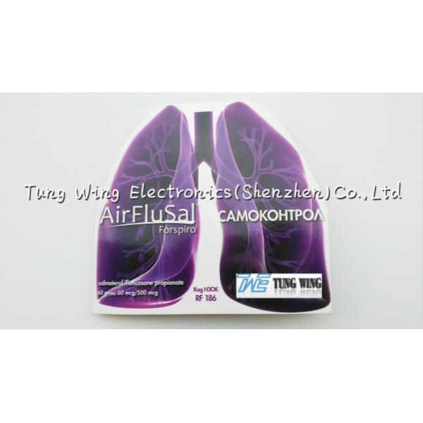 Special shaped 4 Folds Musical Greeting Card 131 * 120mm Standard Voice