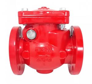 China DN80 Manifold Control Valve Swing Check Valve With Flanged Ends on sale