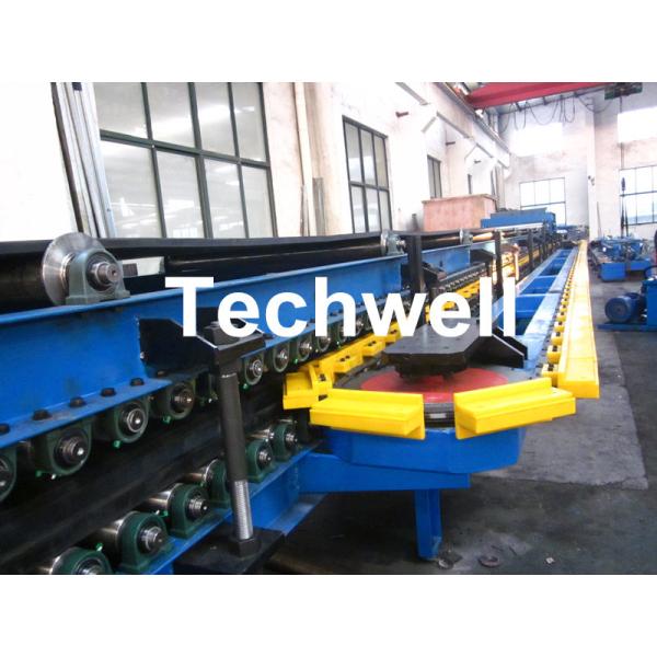 Automatic Stacker Double Belt Type Polyurethane Sandwich Panel Forming Machine For Making Roof & Wall Panels