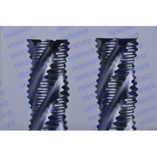High Performance End Mill Cutting Tools , Four Flute Carbide End Mill Cutter
