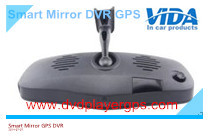 5 Inch 1080p Smart Car mirror GPS Player With DVR,GPS, Capacitive Screen,Bluetooth,FM