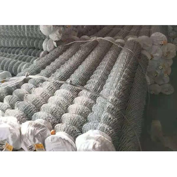 6 foot Electro Galvanized Cyclone Wire Chain Link Fence for Building Materials