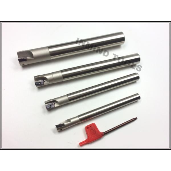 Straight Shank Indexable Milling Tools With Flat Cut Shank APMT1604 APMT1135 Inserts