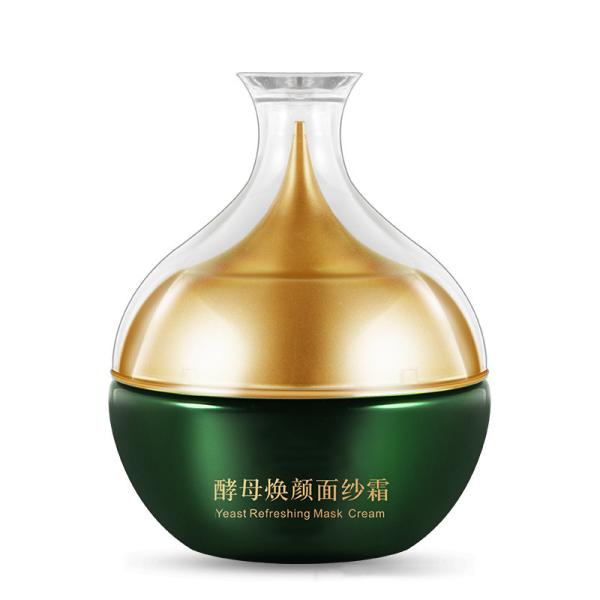 Yeast Refreshing Anti Aging Moisturiser , Anti Wrinkle Face Cream Firmer Skin