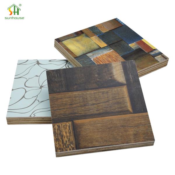 Moisture Resistant Melamine Plywood Melamine Plywood Board for Interior Exterior Decoration Use