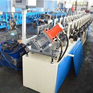 China Galvanized Steel Omega Section Stud And Track Roll Forming Machine SGS Listed on sale
