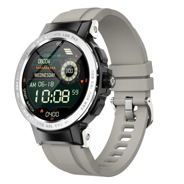 1.28 Inch IP68 BLE5.0 smart watch fitness tracker 24 Sports Modes