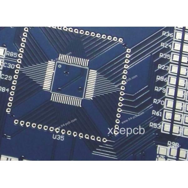 Fr4 Multilayer PCB printed circuit board manufacturing process With Blue Solder Mask