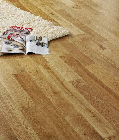 1-strip engineered oak flooring AB Grade, UV Lacquered or Oiled