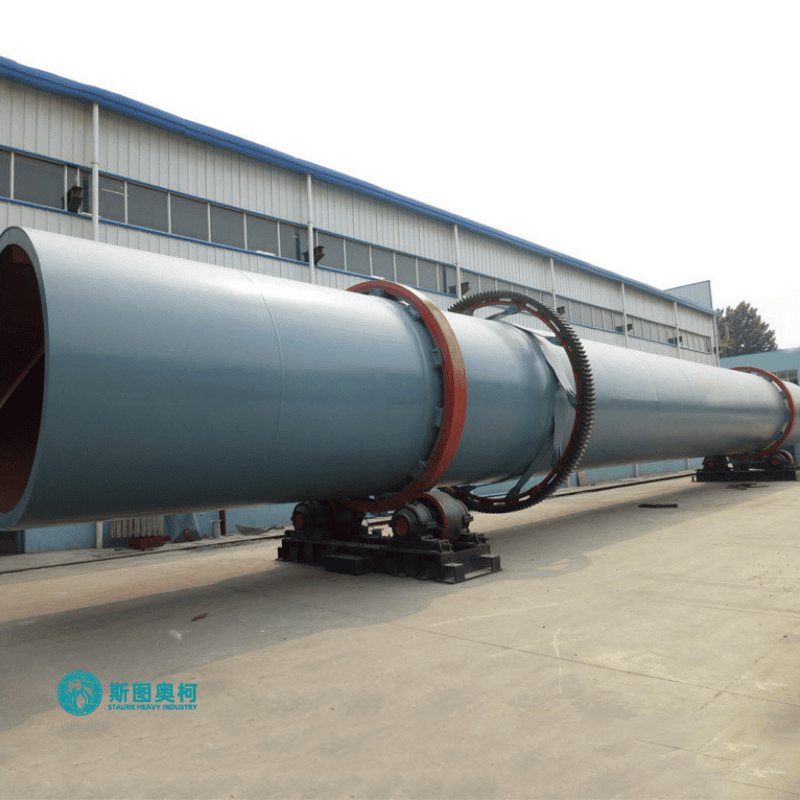 Rotary Drum Dryer for Phosphate Ore with 20TPH-5000TPH Processing Capacity, Anti-corrosion and Wear-resistant, High Automation Level