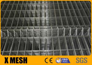 China 2.4m Housing Estate Powder Coated Wire Mesh Fencing Vertical Spacing 50mm V Shape Bend on sale