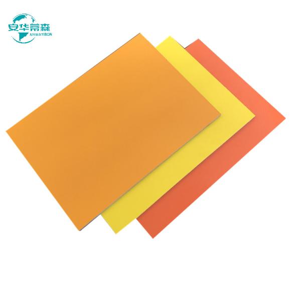 Solid Color B1 3mm Aluminium Composite Panel Building Material PE ACP