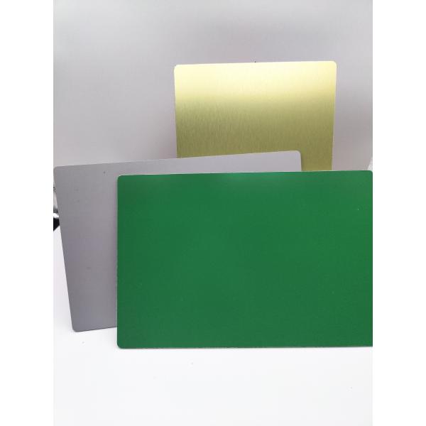 Brushed High-Performance Polyester (DHPE) Fire Rated Aluminium Composite Panel ACP Sheets