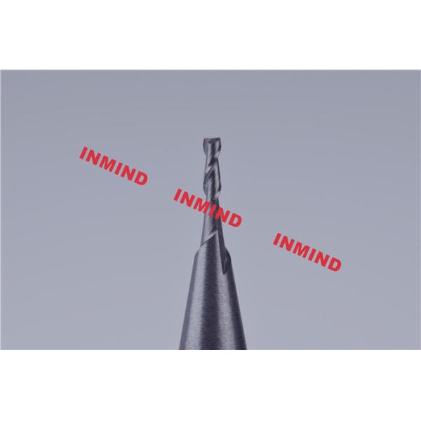 Milling Machine Micro End Mill Performance Tool 0.5 - 0.6 um Ultra Fine Grain Size
