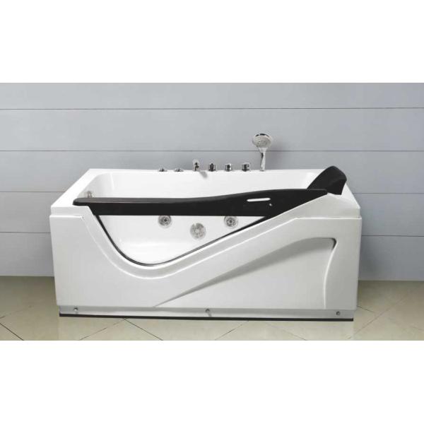 Stainless steel handle portable massage bathtub