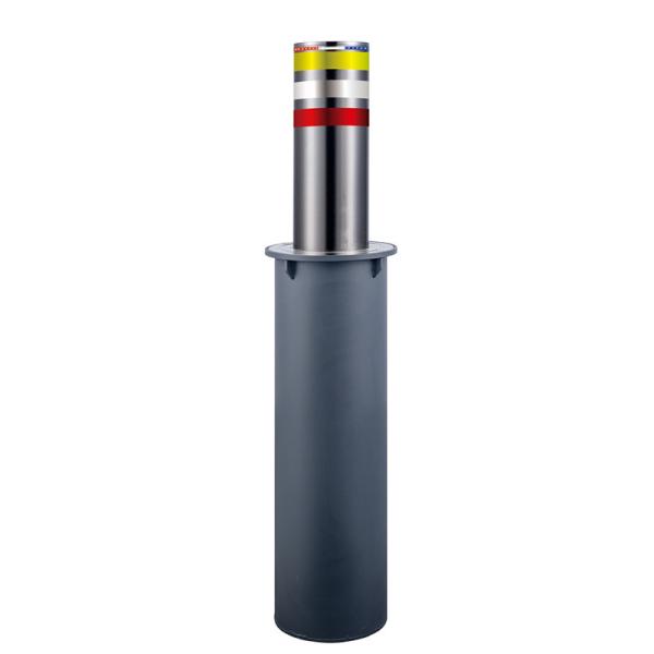 One Way Hydraulic Traffic Control Bollards Dia 219mm Traffic Light Lifting Bollard