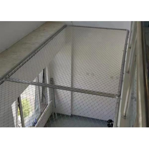 Stainless Steel Rope Mesh 7*19 Ferrule Cable Mesh for Zoo Netting