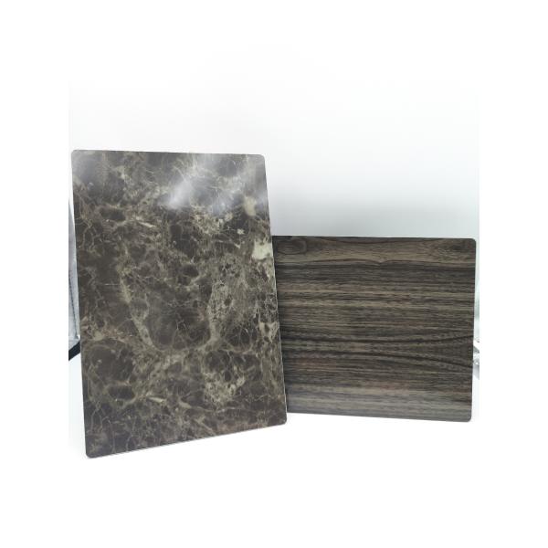 Solid Color 0.15mm Aluminium Layer Interior ACP Sheet Aluminium Partition Board