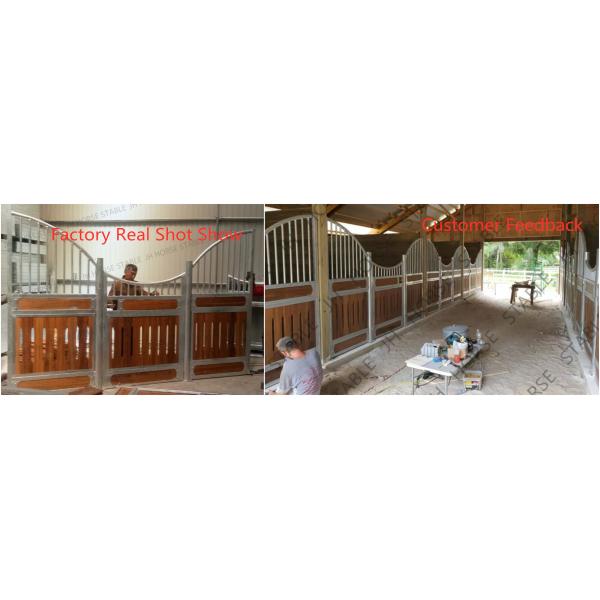 Posh Prefabricated Steel Structure Prefab Pre Built Horse Stall Stable
