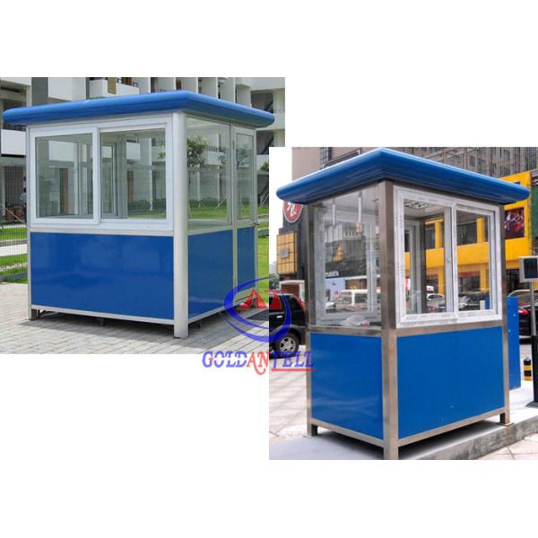 Thermal Insulated Prefabricated Security Guard Room with electricity fittings