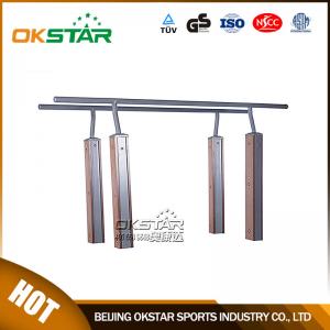China outdoor fitness equipments WPC materials based Parallel Bar with TUV certificates on sale