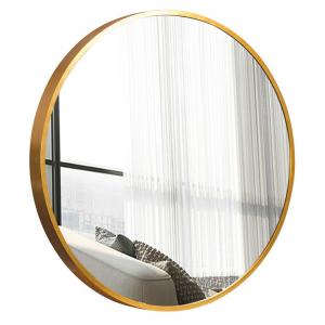 Cheap Wall Mounted Aluminium Mirror Frame Round Led Poster Photo Picture Circle Frame for sale