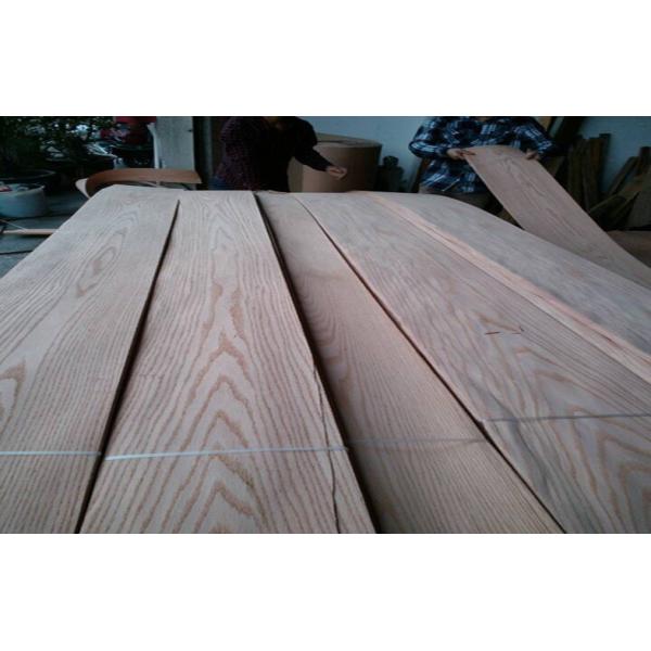 Red Oak Crown Cut Veneer Sheets For Furniture , Edge Banding
