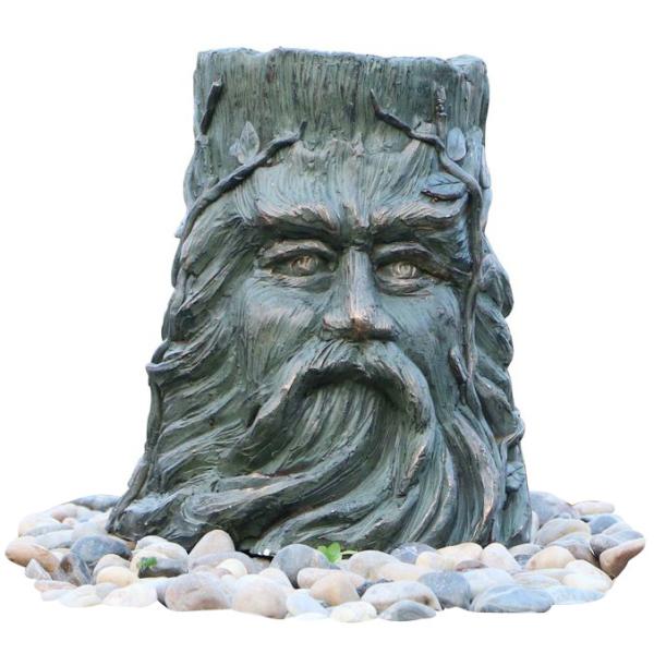 Magnesia Statue Water Fountains For Garden , Large Outdoor Fountains