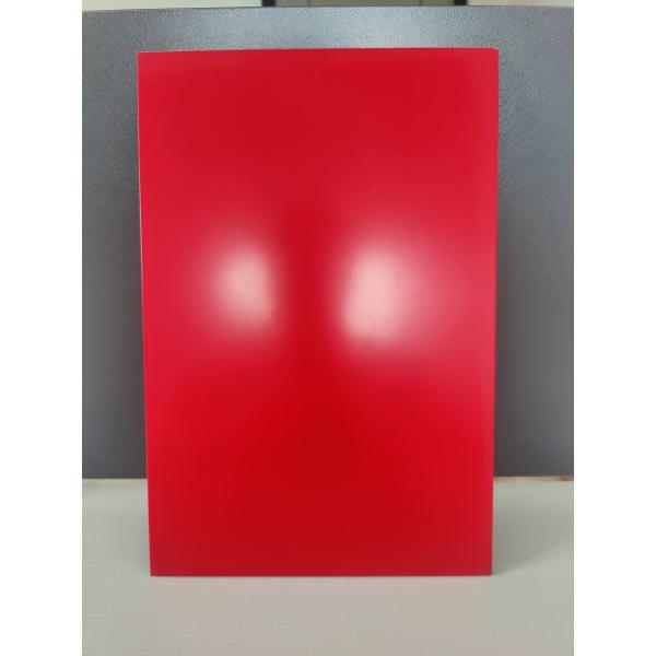 PE Aluminum Composite Panel Brushed Surface 1220 mm * 2440 mm for Signage